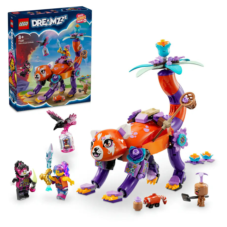 LEGO DREAMZzz Izzie’s Dream Animals Magic Egg Toy 71481 Building Toy Set (328 Pieces)