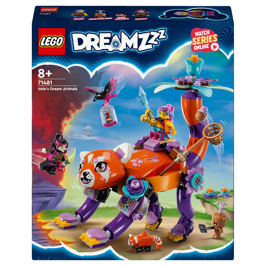 LEGO DREAMZzz Izzie’s Dream Animals Magic Egg Toy 71481 Building Toy Set (328 Pieces)