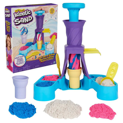 Kinetic Sand Soft Serve Station Sensory Toys