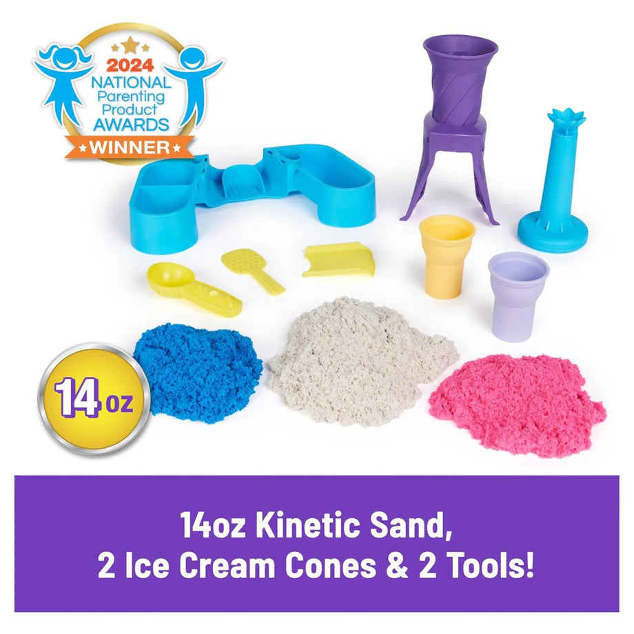 Kinetic Sand Soft Serve Station Sensory Toys