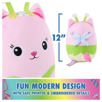Gund Gabby's Dollhouse Kitty Fairy Squishy Plush Toy (20.3 cm)