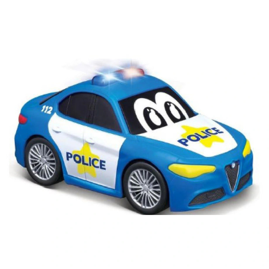BBJunior Alfa Romeo Giulia Police Light & Sound Car