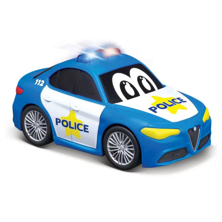 BBJunior Alfa Romeo Giulia Police Light & Sound Car