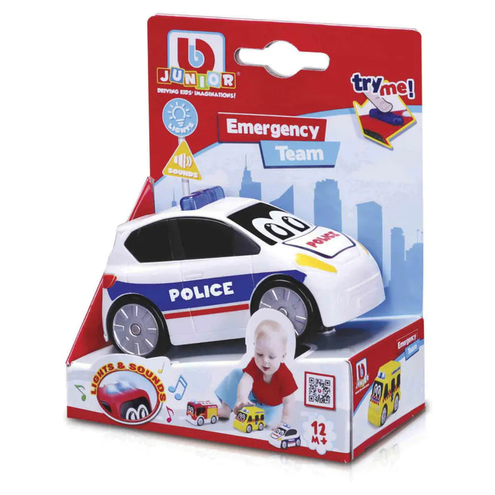 BBJunior Emergency Team Toy Cars (Assorted)