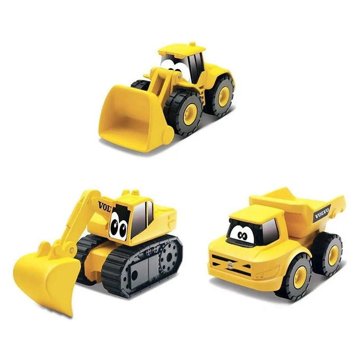 BBJunior My 1st Collection Volvo Excavator, Wheel Loader, Dump Truck