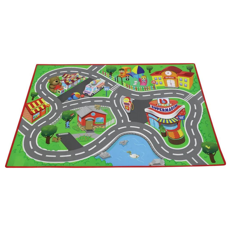 BBJunior Play Mat with 1 Volkswagen Tube Vehicle (Assorted)
