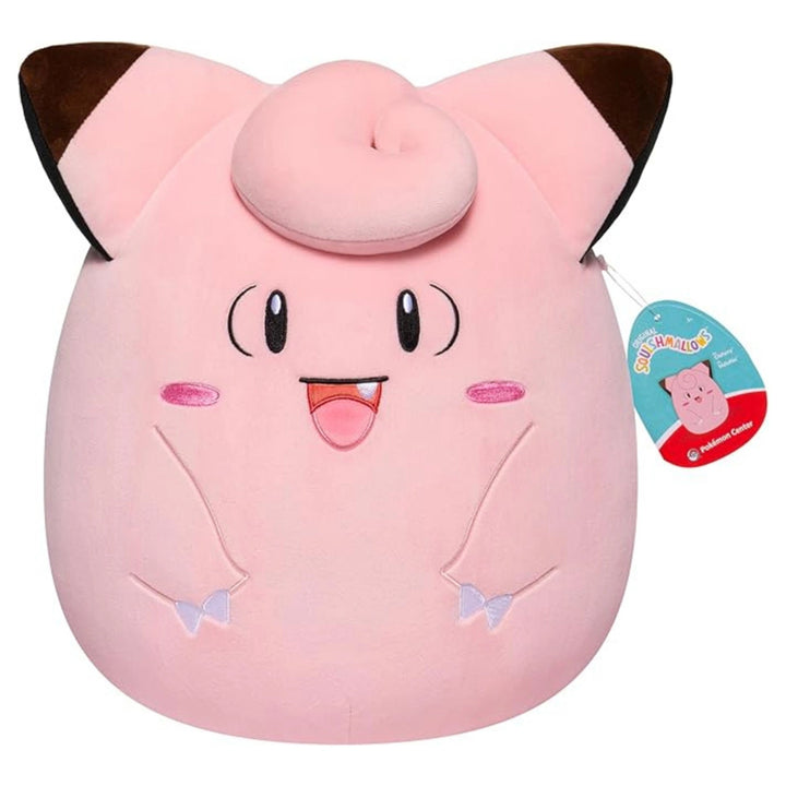 Pokemon Squishmallows Clefairy Plush