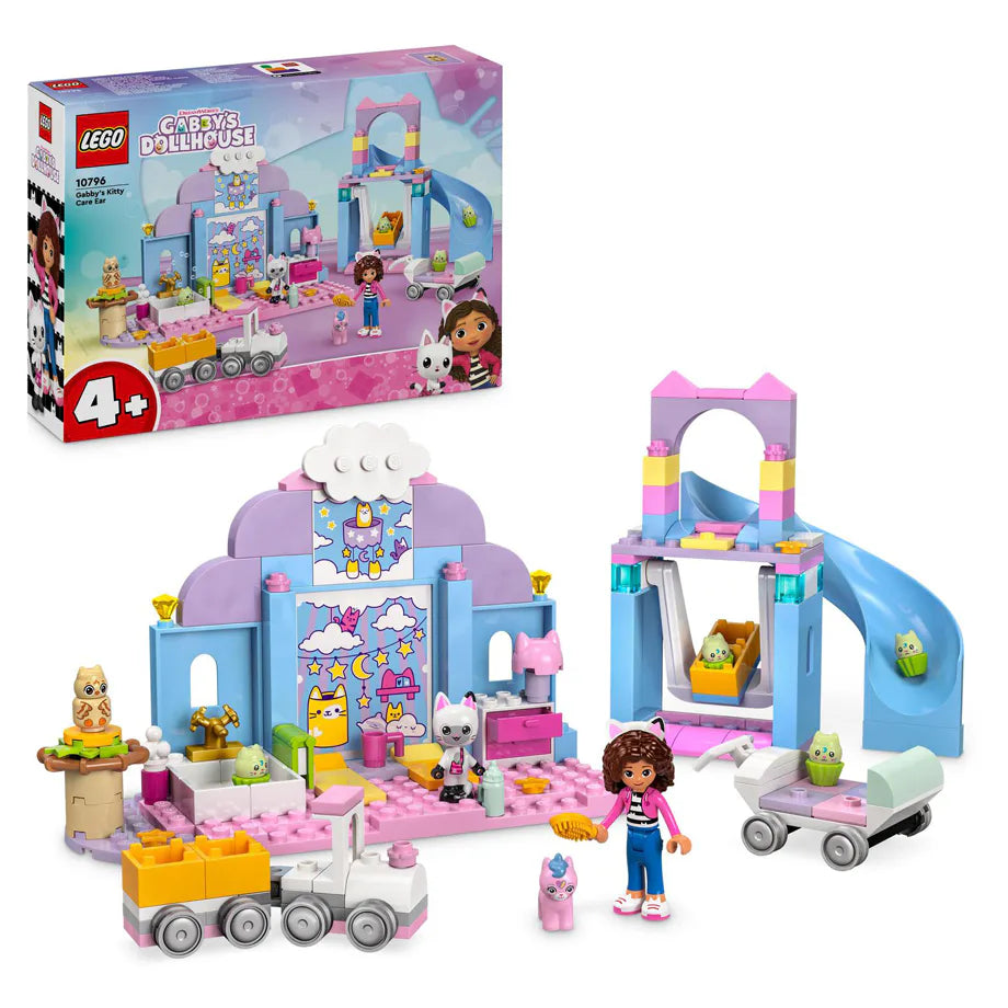 LEGO 4+ Gabby’S Dollhouse Gabby’S Kitty Care Ear Building Toy Set (165 Pieces)