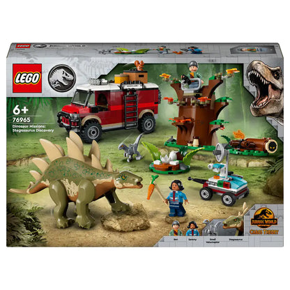 LEGO Jurassic World Stegosaurus Discovery Dinosaur Missions Building Set (420 Pieces)