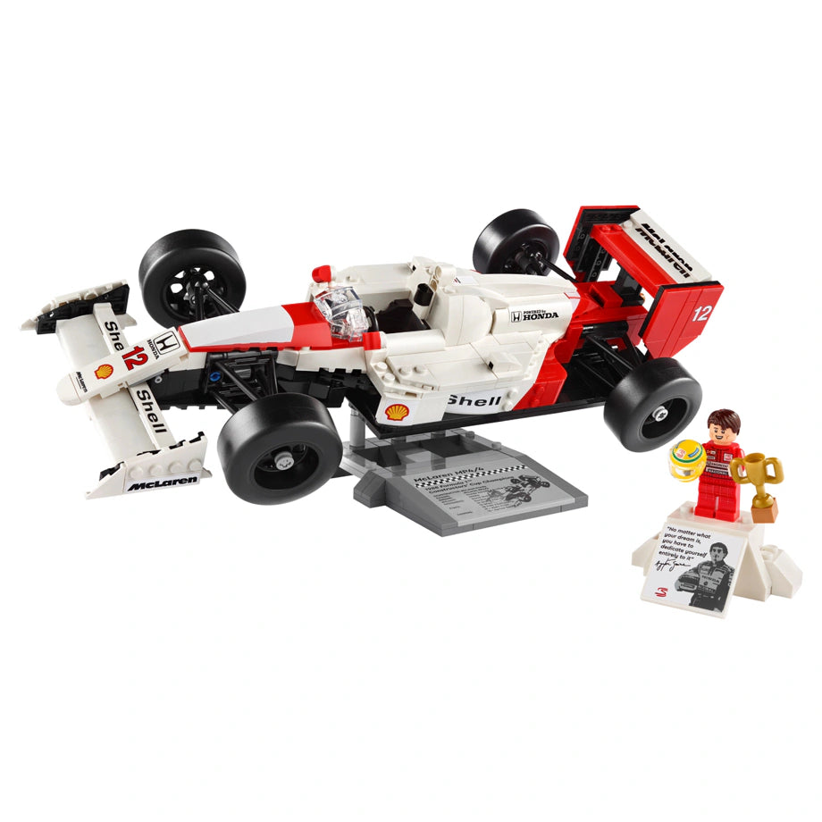 LEGO Icons Mclaren Mp4/4 & Ayrton Senna Building Set (693 Pieces)