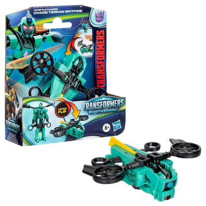 Hasbro Transformers EarthSpark Chaos Terran Spitfire Action Figure (10 cm)
