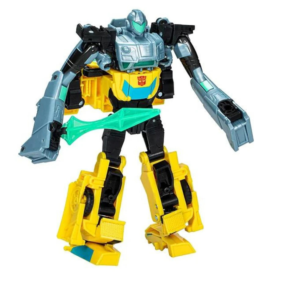 Hasbro Transformers EarthSpark Cyber-Combiner Bumblebee & Mo Malto Robot Action Figures