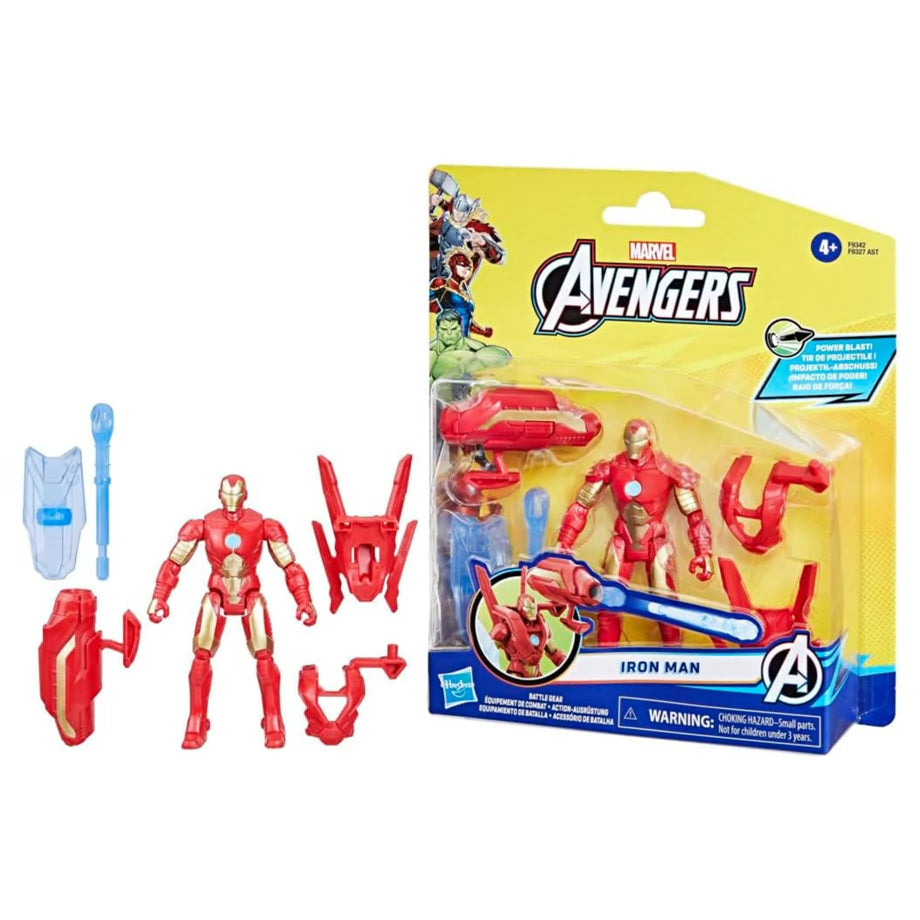 Hasbro Marvel Avengers Epic Hero Battle Gear Iron Man Action Figure