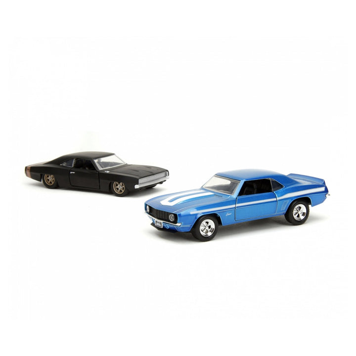 Jada Fast and Furious Chevrolet Camaro & Dodge Charger Widebody Model Cars Set