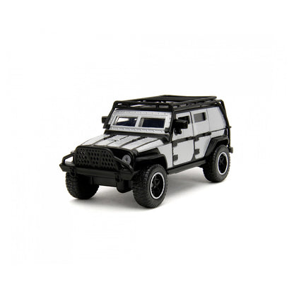 Jada Fast & Furious Dom's Dodge Charger R/T & Tej's Jeep Wrangler Model Cars Set