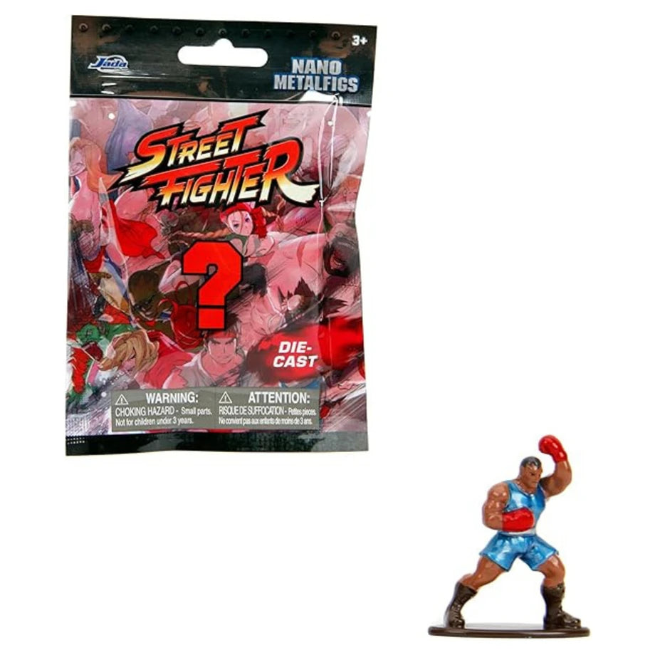 Jada Street Fighter Nano Metalfig Mini Figures (Assorted)