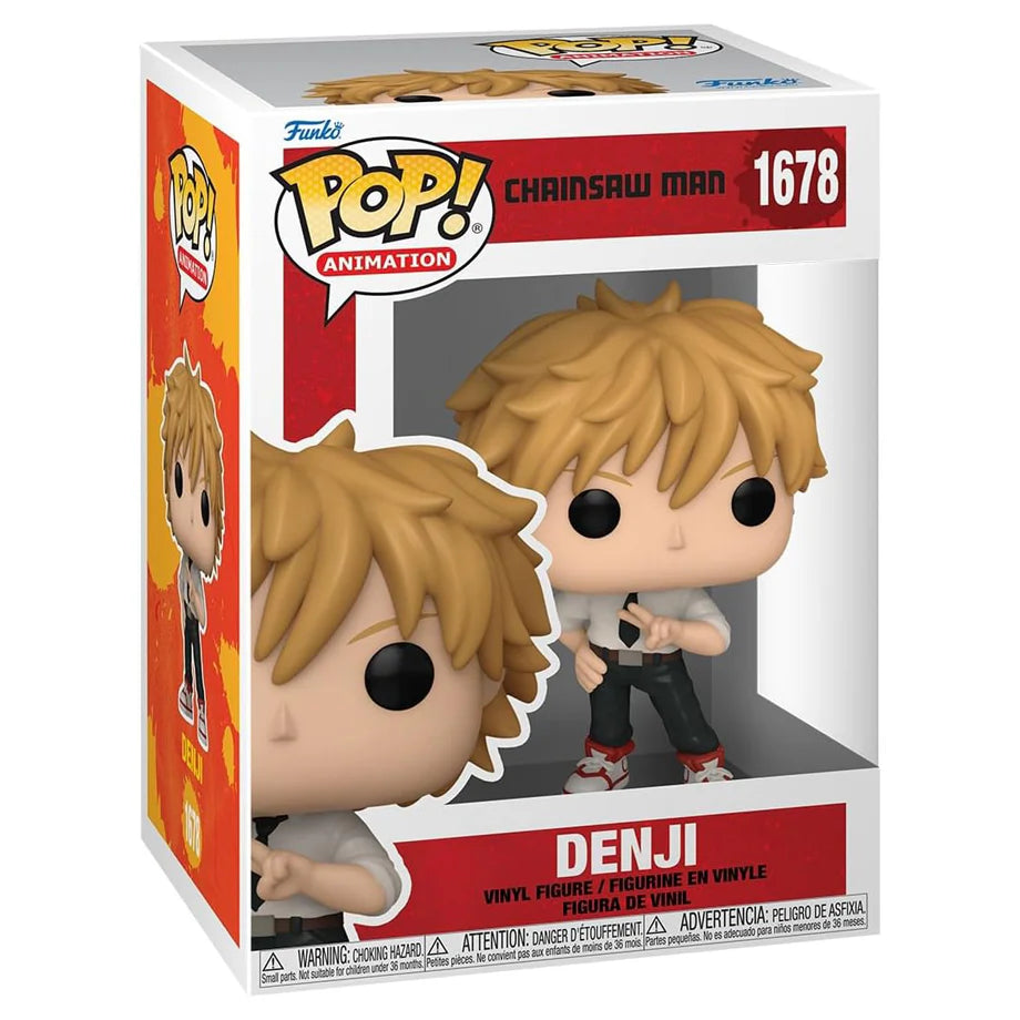 Pop! Animation Chainsaw Man Denji Vinyl Figure (10.16 Cm)