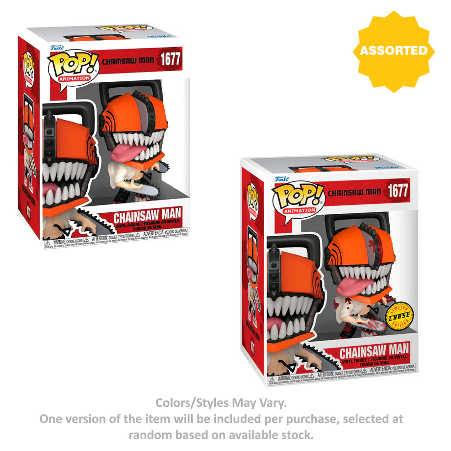 Pop! Animation Chainsaw Man Vinyl Figure (11.4 cm, Assorted)