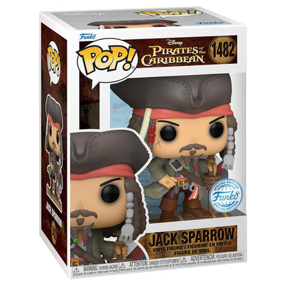 Pop! Disney Pirates Of The Caribbean Jack Sparrow Vinyl Figure (9.5 Cm)