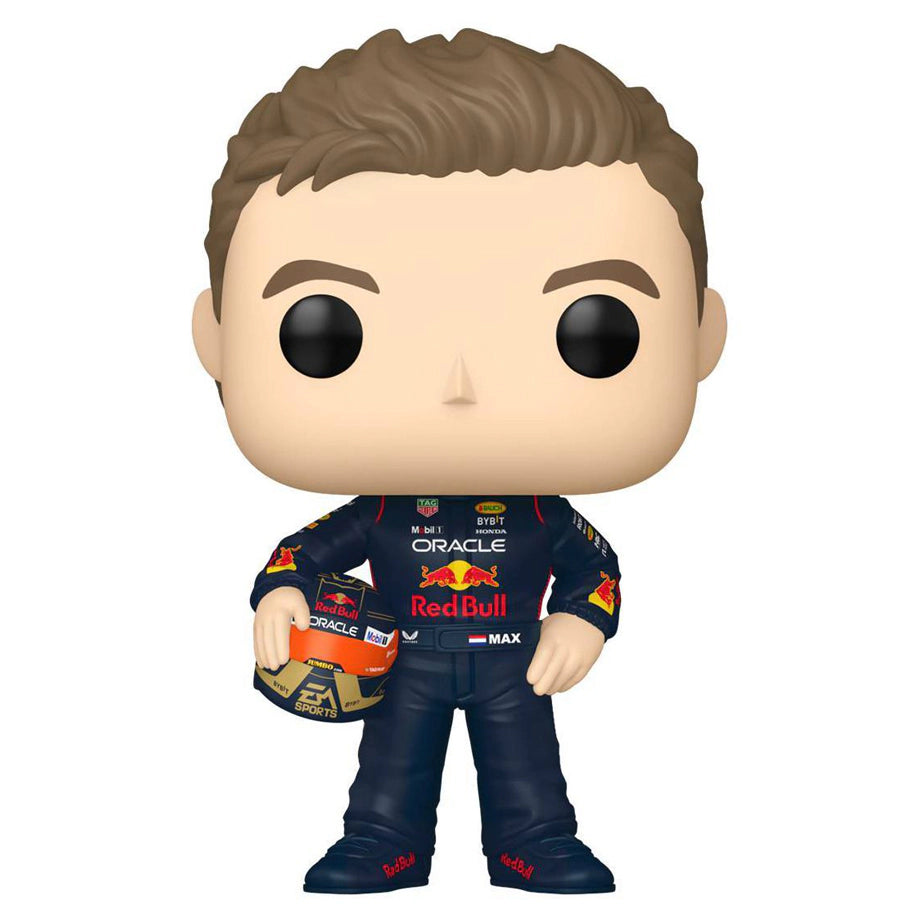 Funko POP! Racing Oracle Red Bull Racing Max Verstappen with Helmet Vinyl Figure (10.28 cm)