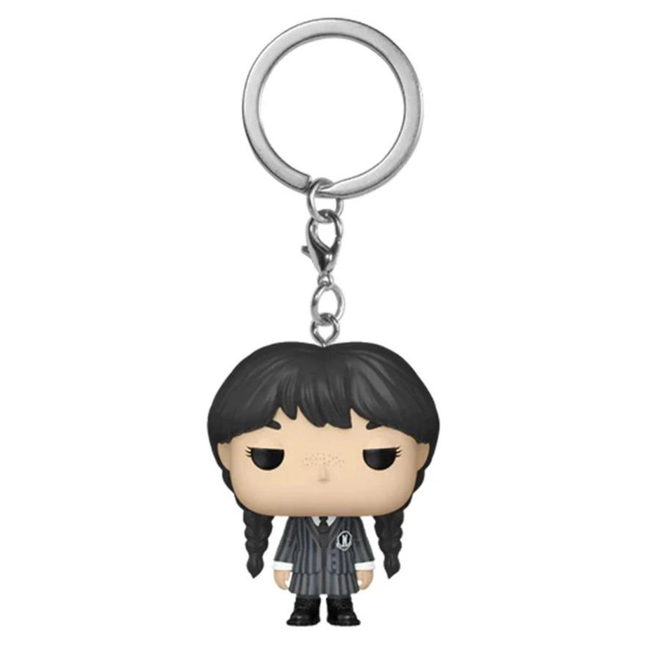 Pocket POP Wednesday Addams Vinyl Figure Keychain (4cm)