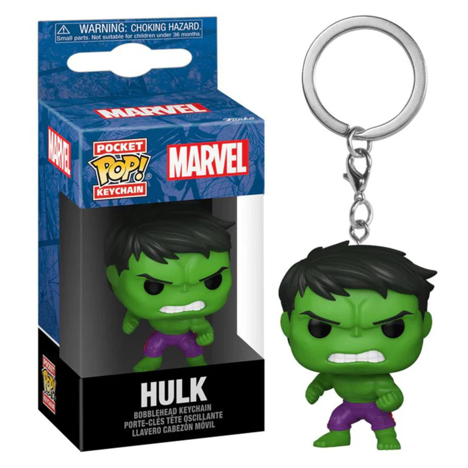 Funko POP! Marvel New Classics Hulk Keychain ( 10.2 cm )