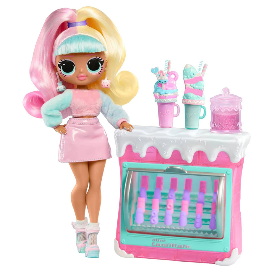 L.O.L. Surprise! OMG Candylicious Spinkles Shop Fashion Doll & Nails Playset