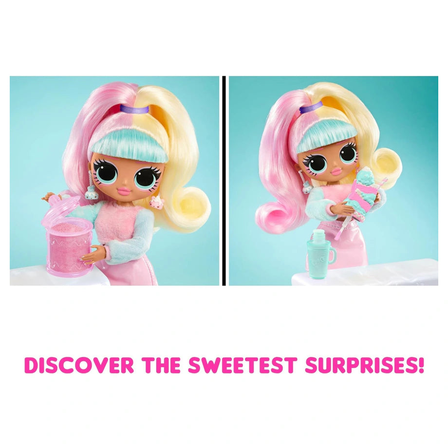 L.O.L. Surprise! OMG Candylicious Spinkles Shop Fashion Doll & Nails Playset