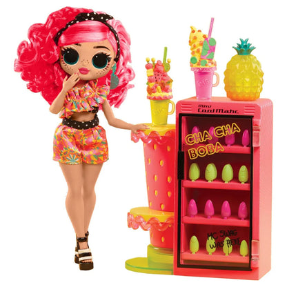 L.O.L. Surprise! OMG Sweet Nails Pinky Pops Fruit Shop Fashion Doll & Nails Playset