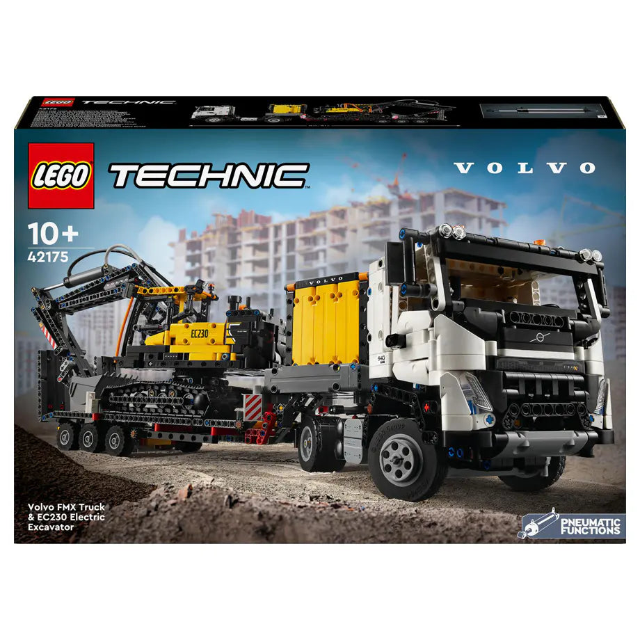 LEGO Technic Volvo Fmx Truck & Electric Excavator Building Set (2,274 Pieces)