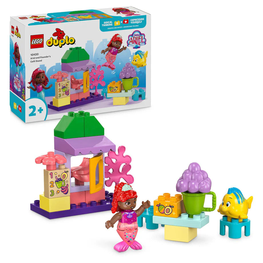 LEGO Duplo Disney Ariel And Flounder’S Café Stand Building Set (22 Pieces)