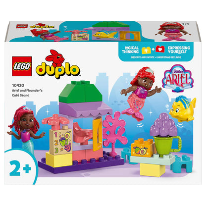 LEGO Duplo Disney Ariel And Flounder’S Café Stand Building Set (22 Pieces)