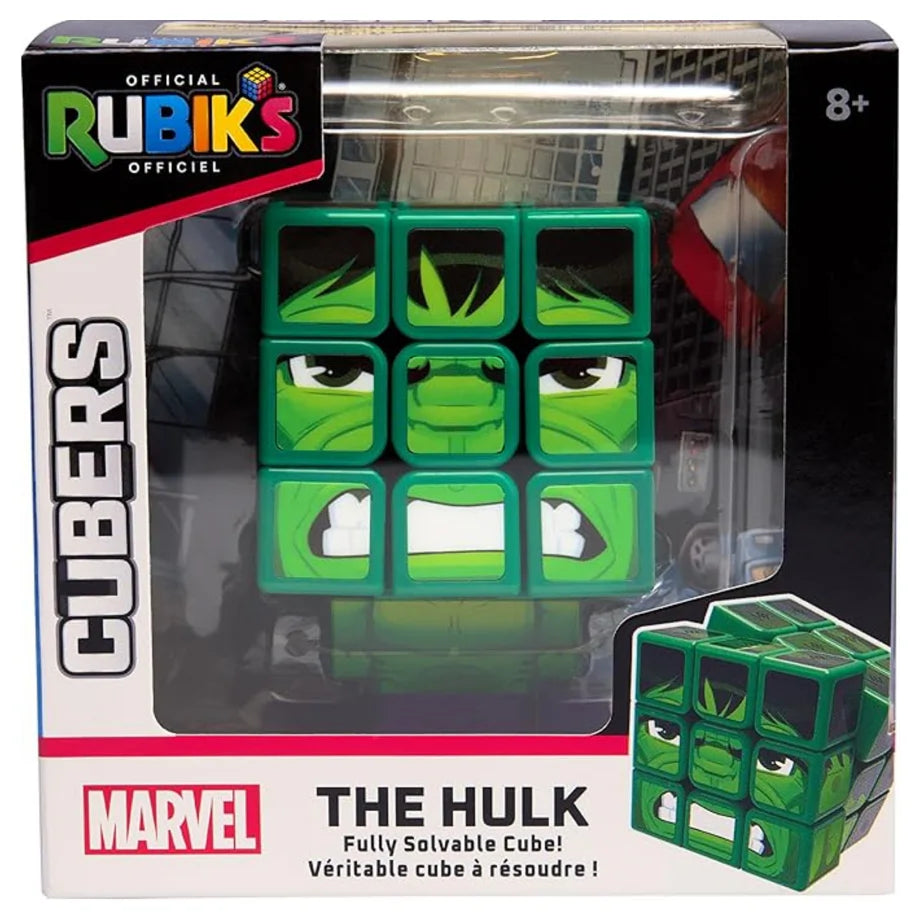 Rubik’s Cubers Marvel The Hulk 3x3 Magnetic Puzzle
