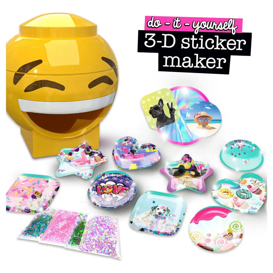 WeCool iLY DIY 3D Sticker Maker Kit (30 Stickers)