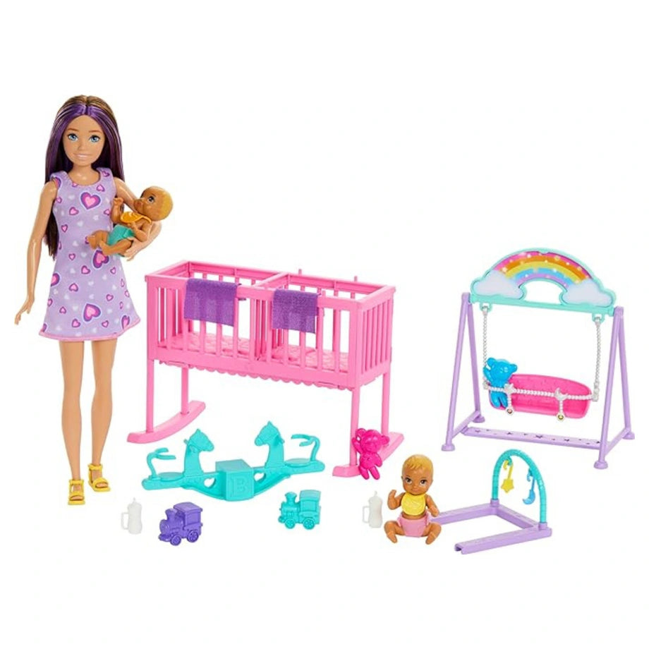 Barbie Skipper Babysitters Inc Nursery Playset
