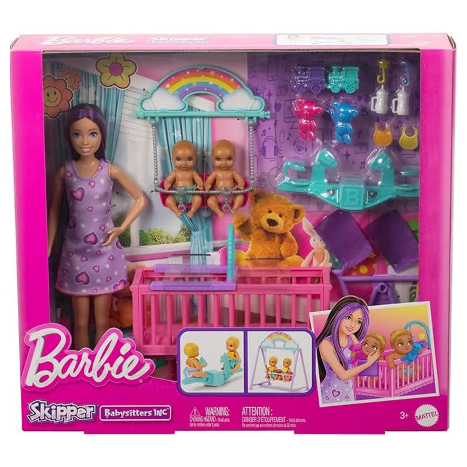 Barbie Skipper Babysitters Inc Nursery Playset