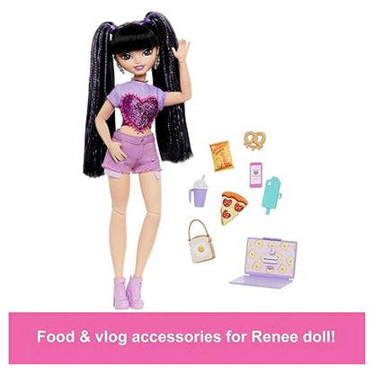 Barbie Dream Besties Barbie Renee Fashion Doll & Accessories (32 cm)