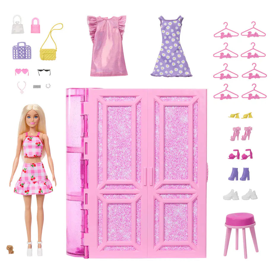 Barbie Dream Closet 3.0 Doll Playset with Doll & Accessories