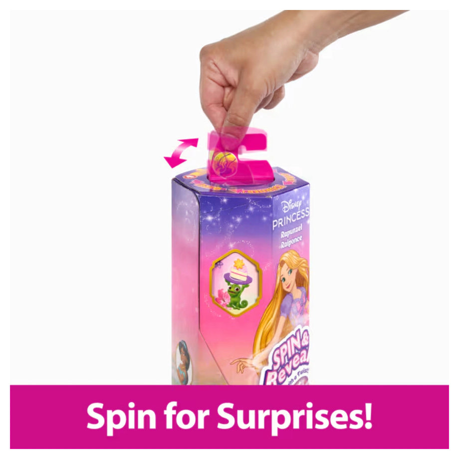 Disney Princess Spin & Reveal Rapunzel Fashion Doll with 11 Surprises