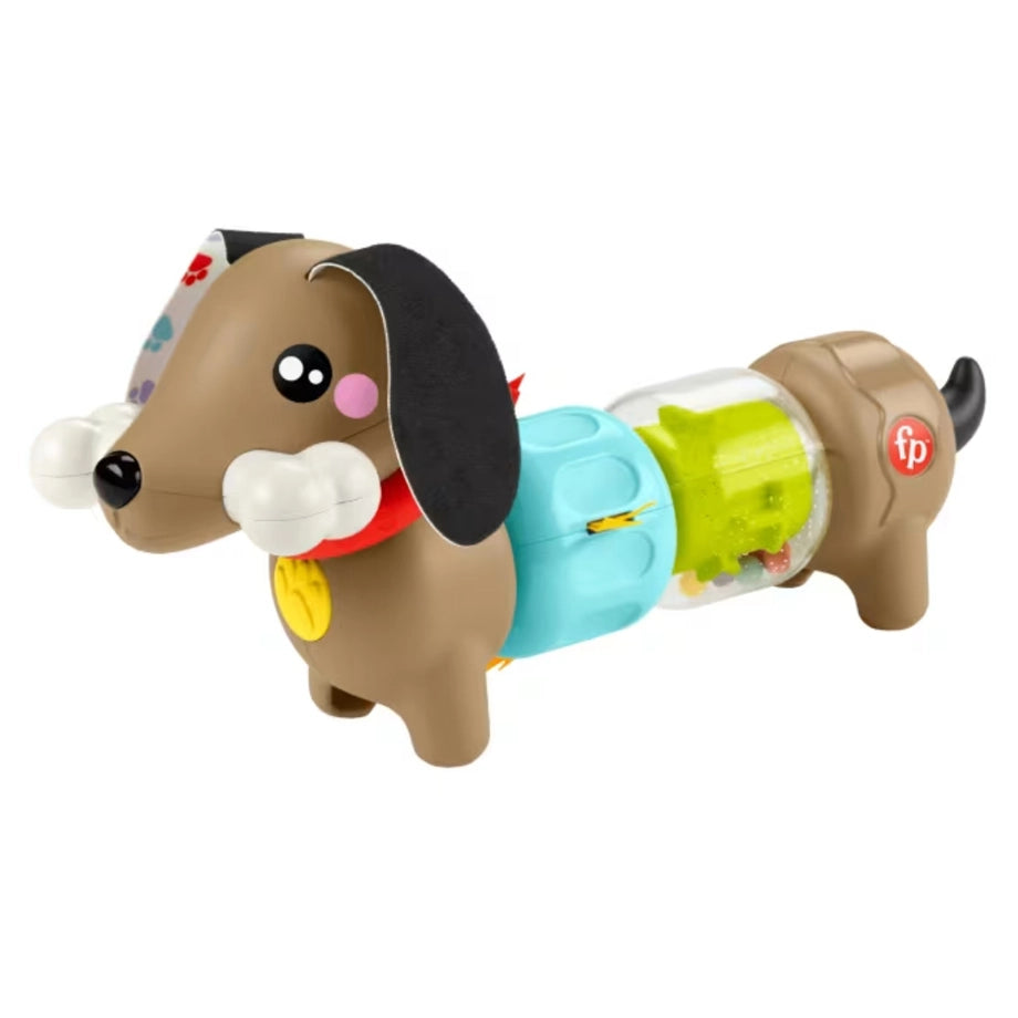 Mattel Fisher-Price FP Pets Click & Spin Activity Pup Toy for Babies