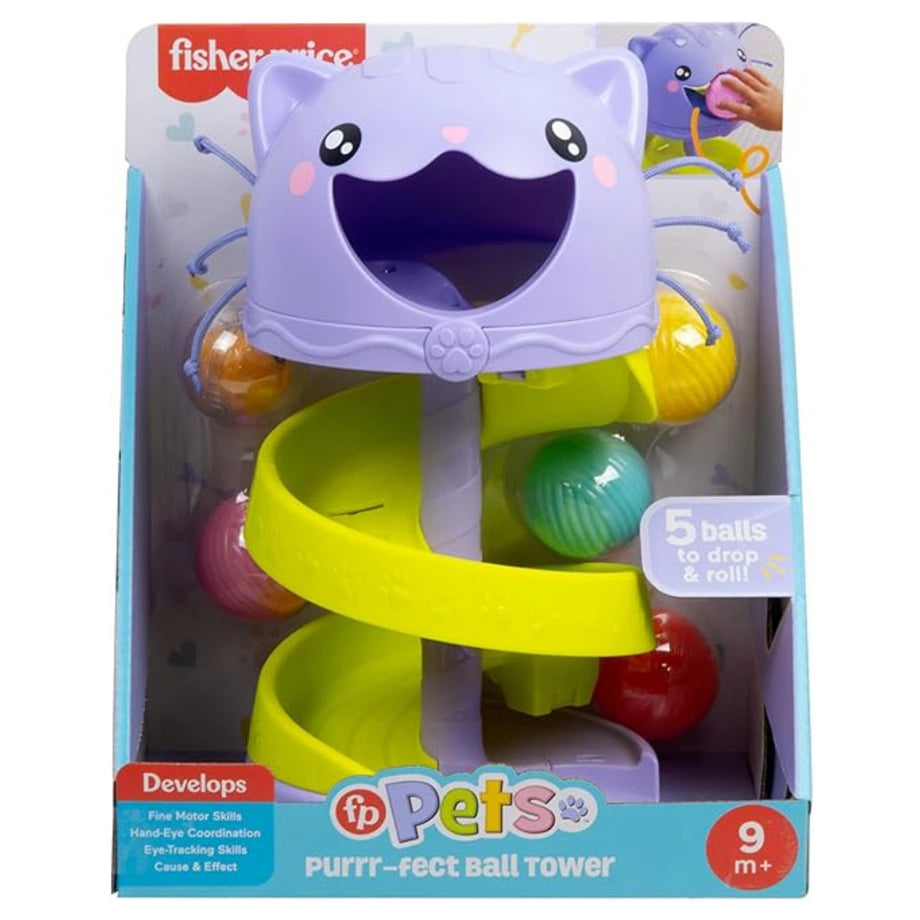 Fisher-Price FP Pets Purrr-Fect Ball Tower Toys for kids