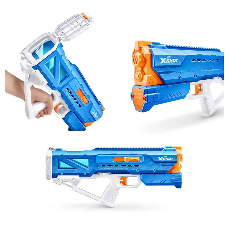 X-Shot Fast Fill Hydra Pulse Motor Soaker Motorized Water Blaster