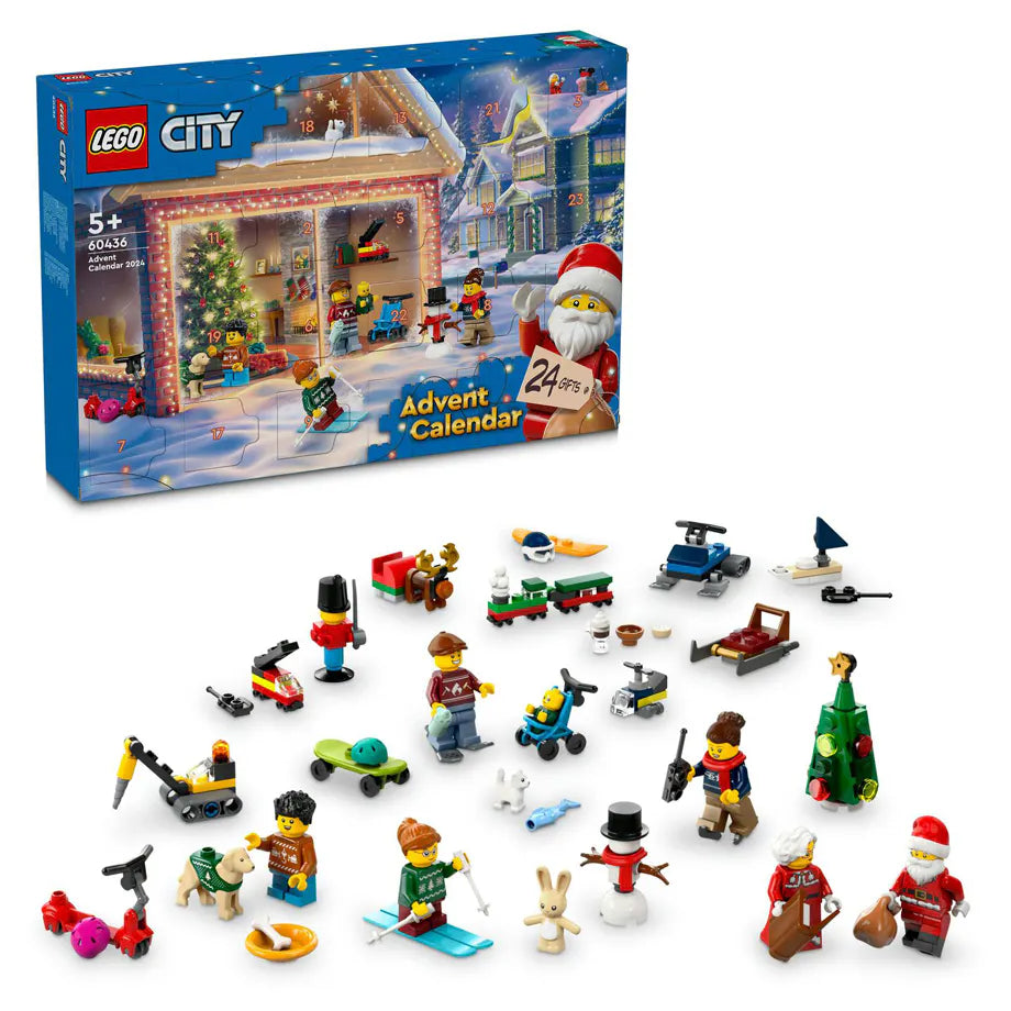 LEGO City Advent Calendar 2024 Building Set (195 Pieces)