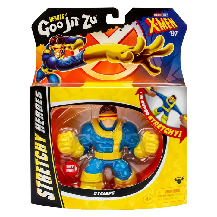 Heroes of Goo Jit Zu X-Men 97 W1 Hero Pack Cyclops Action Figure