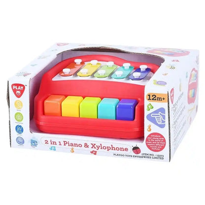 Playgo 2-in-1 Piano and Xylophone Musical Toy