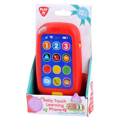 Playgo Baby Touch Learning Phone Red Toy