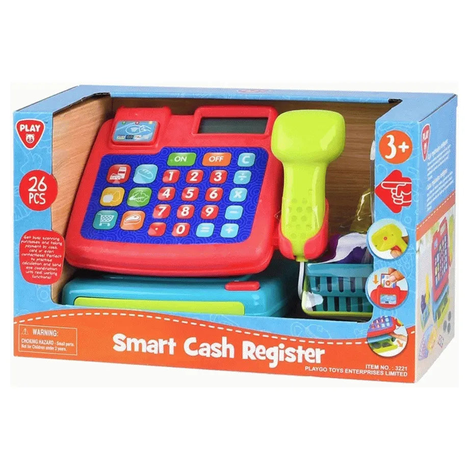 PlayGo Smart Cash Register 26 Pieces Play Set