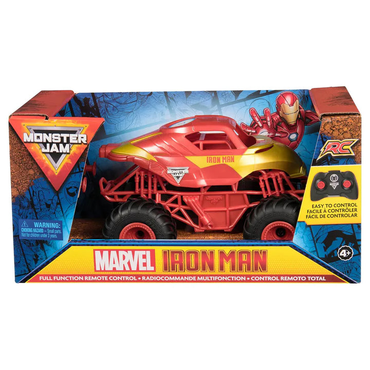 Monster Jam Marvel Iron Man RC Monster Truck (1:24)
