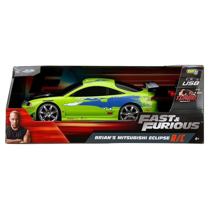 Jada Fast & Furious Brian's Mitsubishi Eclipse RC Car
