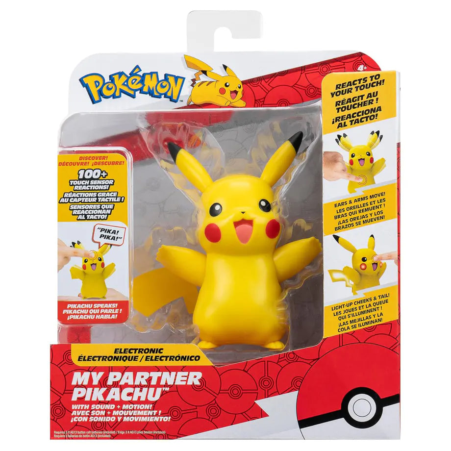 Pokemon My Partner Pikachu Deluxe Feature Figure